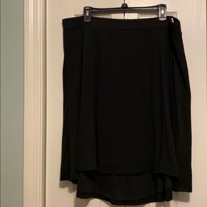 Black skirt